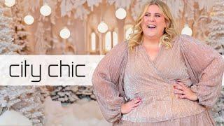 Stunning Plus-Size Winter Wedding Guest Dresses | City Chic Try On Haul 2023