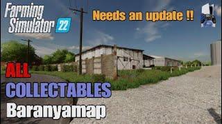 FS22 Baranyamap | Earn extra money | Warning! Needs an update | 93 of 100 Collectables !