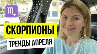 Апрель: что ждёт СКОРПИОНОВ? ️ #скорпион