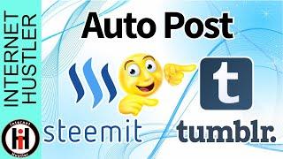 Automatically Share Steemit Post To Tumblr Auto Pilot - IFTTT