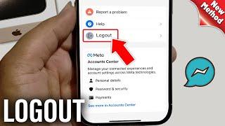 How To Logout Of Facebook Messenger On iPhone