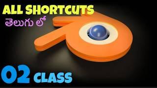 EP - 2 | Blender Basic Tools and Shortcuts Explained in Telugu | Sumanth 2122