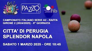 Città di Perugia - Splendor Napola | 8a giornata serie A2 Bocce Raffa