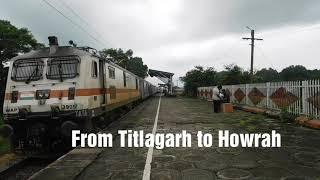 ISPAT LHBfied : 1st run of 12872 Titlagarh-Howrah Ispat Express led by DLMW WAP 7 TATA 39012