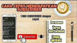 TUTORIAL YOUTUBE | CARA CEPAT MENAMBAH SUBSCRIBER GRATIS TANPA APLIKASI | @harto kusdawi