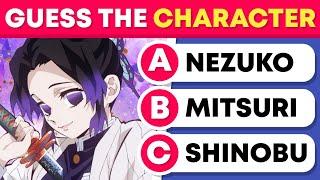 Guess The Demon Slayer Character  Can You Please Answer It