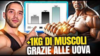 +1 Kg di MUSCOLI se MANGI UOVA POST-WORKOUT *ecco quante...