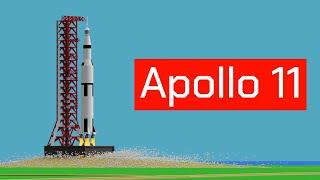 Apollo 11 Animation - 50th Anniversary Tribute