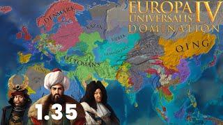EU4 Timelapse But It's the NEW UPDATE - [1.35 Domination]