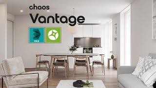 Beginner Introduction to Chaos Vantage in 3ds Max Using Vray GPU.Real-time Rendering.