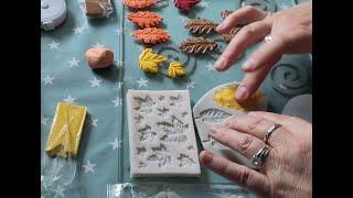 Making Autumn leaves from polymer clay - Inspired by Claire's Crafty Corner