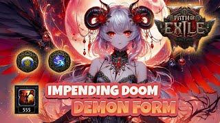 [PoE 2] 9000% Spell Damage Nerf-Bat Survivor | Demon Form Impending Doom | Infernalist Build Guide