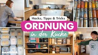 Küchen Organisation EXTREM | IKEA HACKS - Ordnung Tipps - Putztricks | mamiblock
