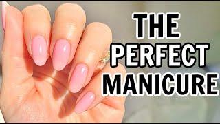 The BEST Natural Nail Mani for GROWTH (NO Extensions)!