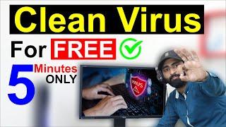 How to Remove Virus From Computer in Hindi/Urdu - REMOVE VIRUS WITHOUT LOSING DATA