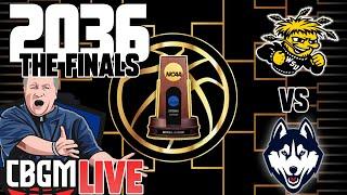 Live 2D Sim  | Championship Final (UConn vs Wichita St) for S36 | CBGM MP League | DDSCB23