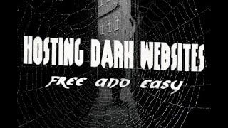 How to make a dark web onion site and host it for FREE (quick and easy!)