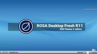 ROSA Desktop Fresh R11 -  KDE Plasma version