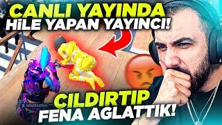 HİLEYLE SIRALAMA KASAN YAYINCIYA EKSİ YEDİRDİK!! SİNİRDEN ÇILDIRDI KÜFÜR ETTİ!! | PUBG MOBILE