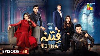 Fitna Ep 58 - Digitally Presented by PEL - [ Sukaina Khan & Omer Shahzad ] - 11th Nov 2023 - HUM TV