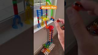 Pop tube + Marble Run + Marble Rush Combined #asmr #marblerun #satisfyingvideo #satisfying #shorts