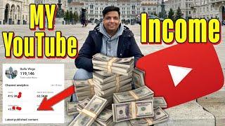 My YouTube income | How to make money in YouTube | Gullu vlogs