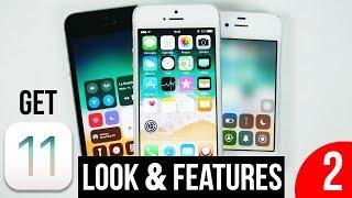 NEW GET IOS 11 Look & Features on IOS 9 / 9.3.5 / 10.2 iPhone 4s, 5, 5c, 5s ,6 iPad 2, 3, 4, Mini