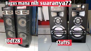 speaker aktif Polytron 12 inch vs 10 inch 2024