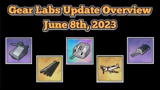 Gear Labs Update Overview (June 8th, 2023 Edition) | Azur Lane