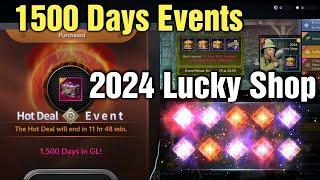 Black Desert Mobile 1500 Days Events & 2024 Lucky Shop RNG