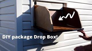 DIY package drop Box! (From Recycled Pallets Cheap!)