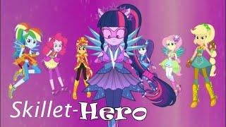 Skillet - Hero. PMV X F4