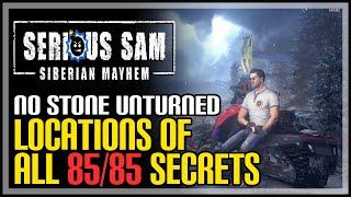 All 85 Secrets Serious Sam Siberian Mayhem (No Stone Unturned Achievement)