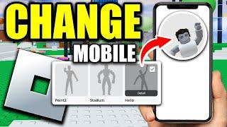How to Change Roblox Profile Picture & Pose on Mobile!