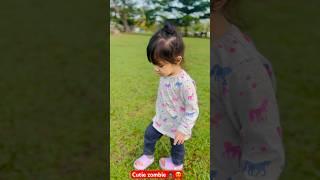 Little Cutie zombie ‍️️ Aashvi #zoe #filipinoindianfamily #indian #reels #cutebaby #shortvideo