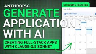 Aider + Claude + NextJS + Supabase : Generate FULL-STACK Apps with Claude 3.5 Sonnet