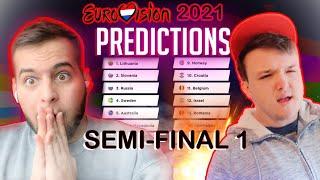 EUROVISION FANS REACT TO SEMI-FINAL 1 | PREDICTIONS After REHEARSALS | EUROVISION 2021