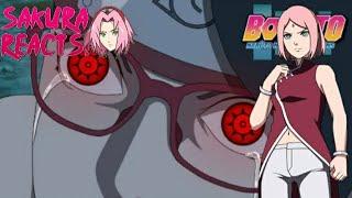 Sakura reacts to||Sarada gets her Mangekyo Sharingan||{Fan Animation}