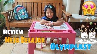 Review Meja Belajar Anak Olymplast