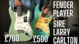 Fender Player ii Strat vs Sire Larry Carlton S7V