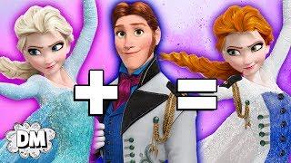 Disney Princesses + Their Villains MASHUP! Moana, Te Kā, Elsa, Hans & MORE! | Dream Mining