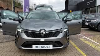 BRAND NEW 2024 RENAULT CLIO EVOLUTION 1.0 Tce PETROL MANUAL in SHADOW GREY @ Renault Croydon