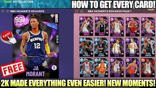 FREE DARK MATTER JA MORANT! FASTEST AND EASIEST WAY TO GET ALL THE NEW MOMENTS IN NBA 2K22 MYTEAM