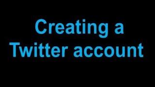 How to create a Twitter account?