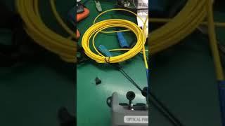 Optical fiber ranger