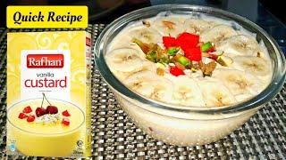 How to make Rafhan Custard - Rafhan Custard Recipe - Healthy Dessert - by Flavours Kitchen