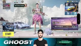 GHOOST IS LIVE | PUBG MOBILE