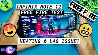 Infinix Note 12 Free Fire Test | Gaming Test | Frame Drop | Or Heating Issue