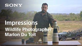 Bring Wildlife Closer to You | Impression by Wildlife Photographer Marlon Du Toit | Sony | Lens