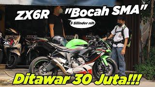 Sadisss!! ZX6R 2021 ditawar 30juta, mentang mentang Saya anak SMA??